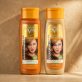 Dúo NaturVital ColourSafe cabellos rubios, shampoo y mascarilla, envases frontales