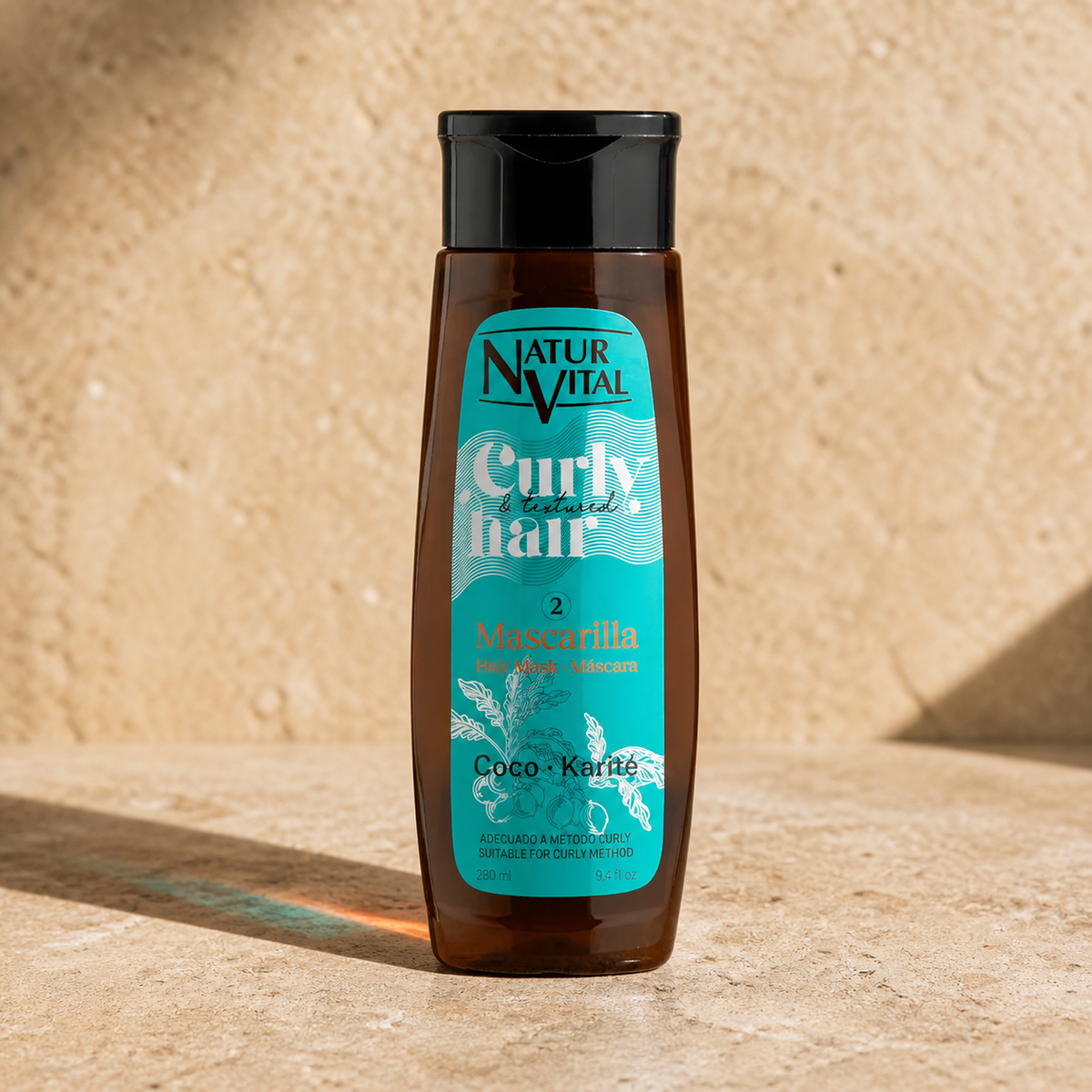 Mascarilla NaturVital Curly, paso 2 de la Rutina Rizos Definidos
