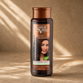 Shampoo NaturVital ColourSafe para cabellos castaños 300 ml, envase frontal