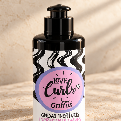 Detalle de la etiqueta Love Curls Ondas Increíbles de Griffus